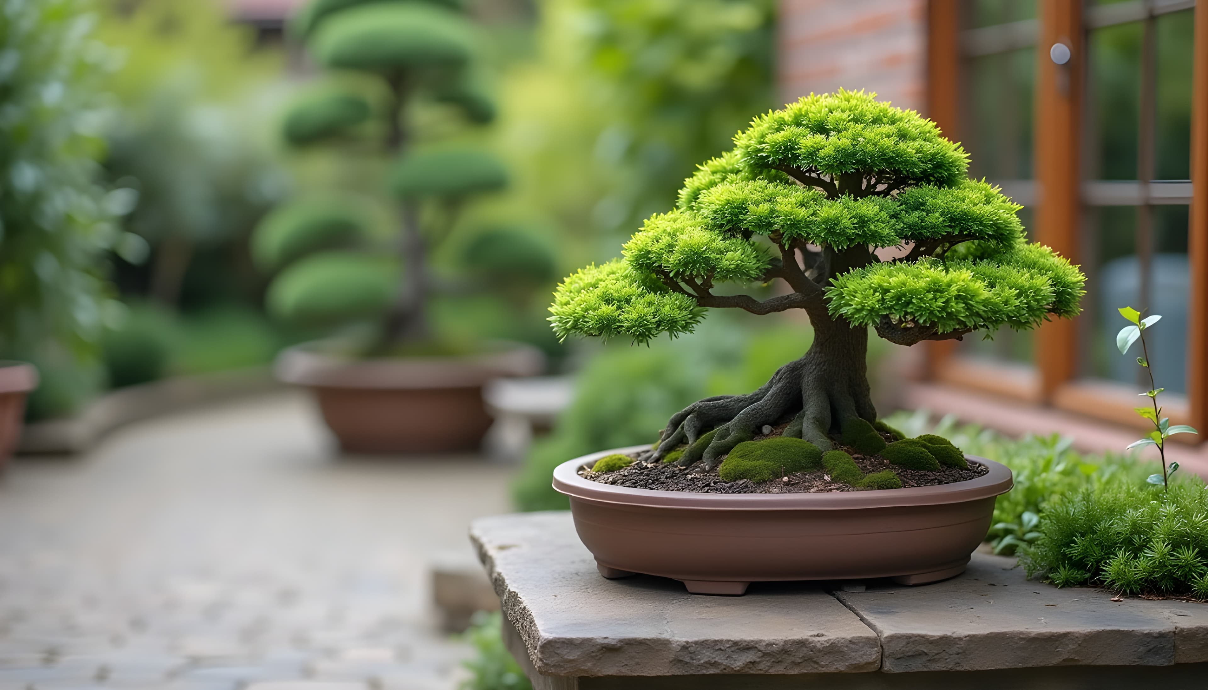Beautiful bonsai tree