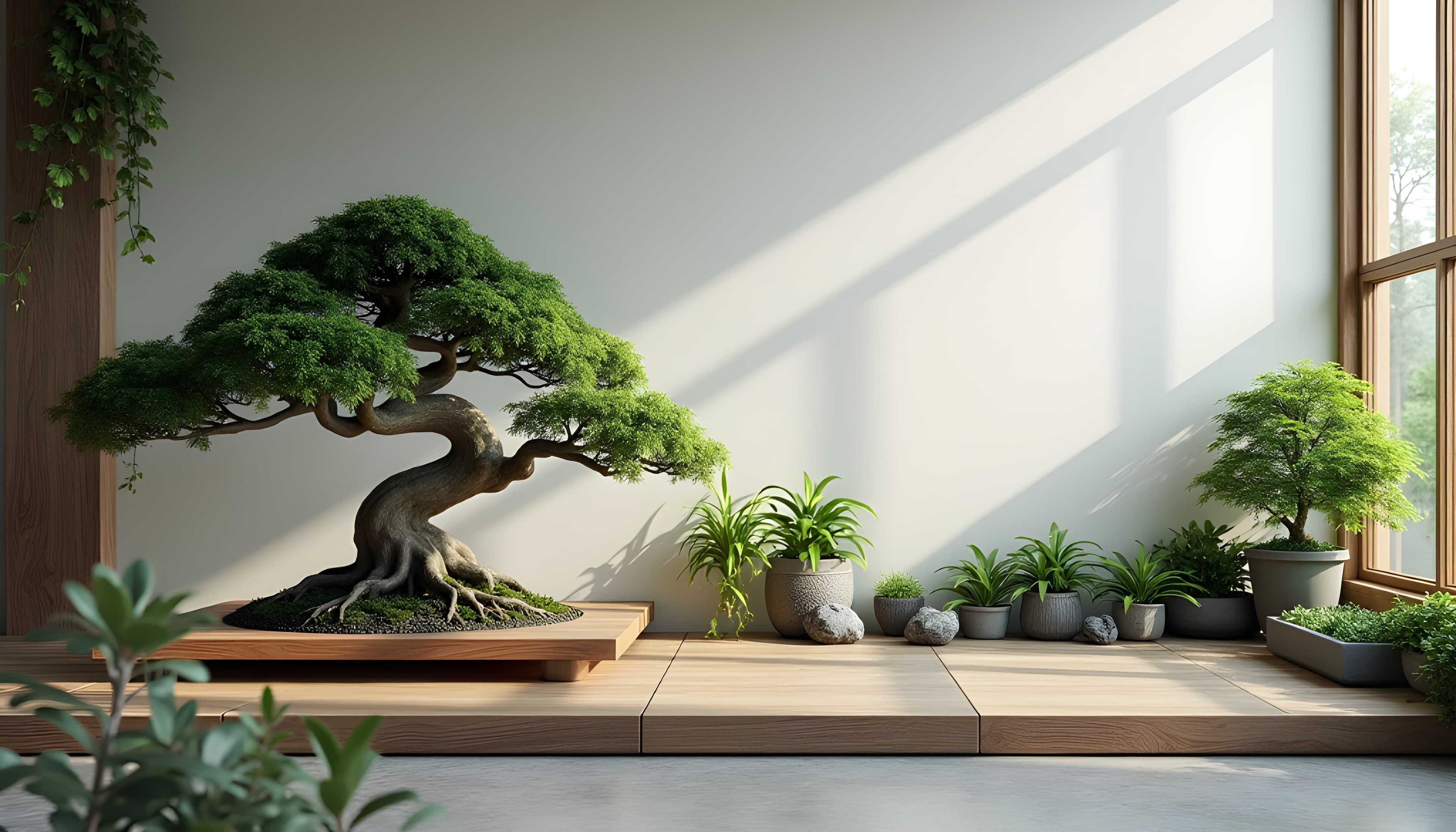 Beautiful bonsai tree
