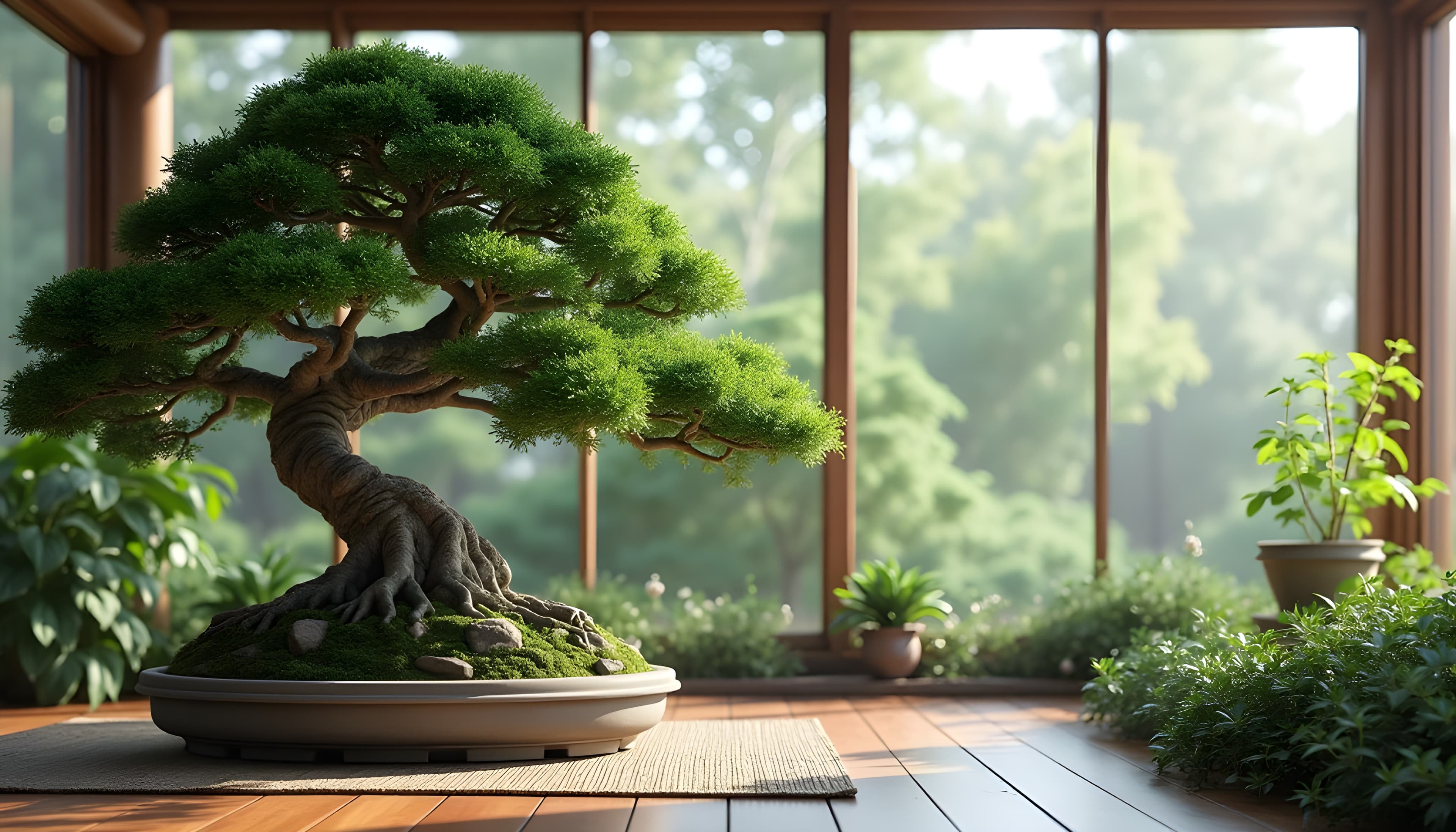 Beautiful bonsai tree
